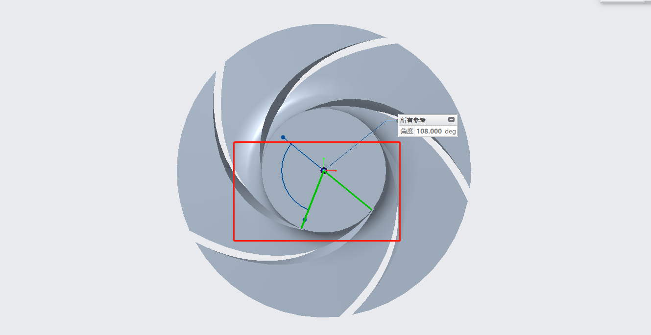 离心泵叶轮单流道切分教程